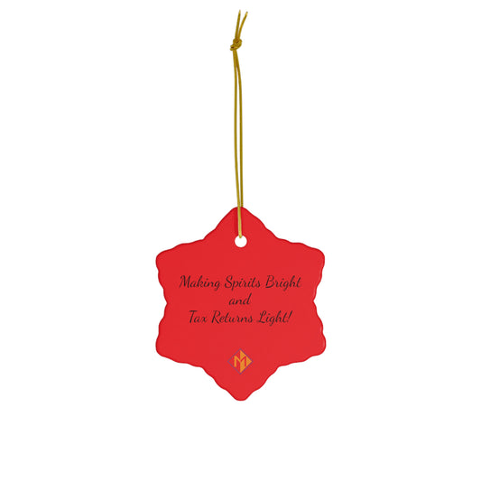 Meicher - Red Ceramic Ornament (4 Shapes)