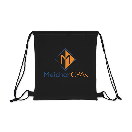 Meicher - Black Outdoor Drawstring Bag