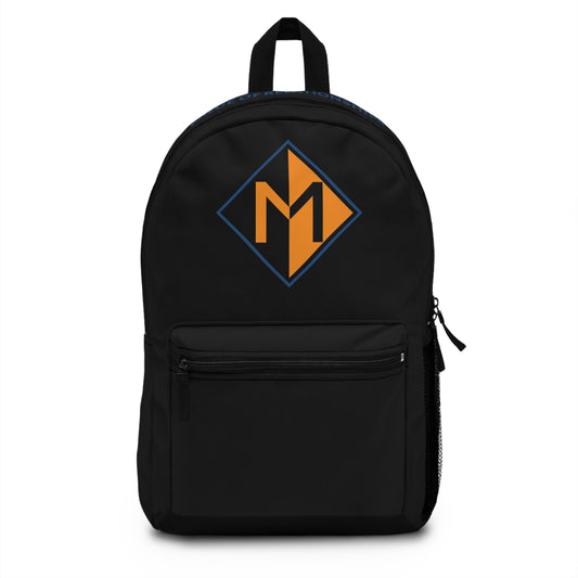 Meicher - Black Logo Only Backpack Top We Believe