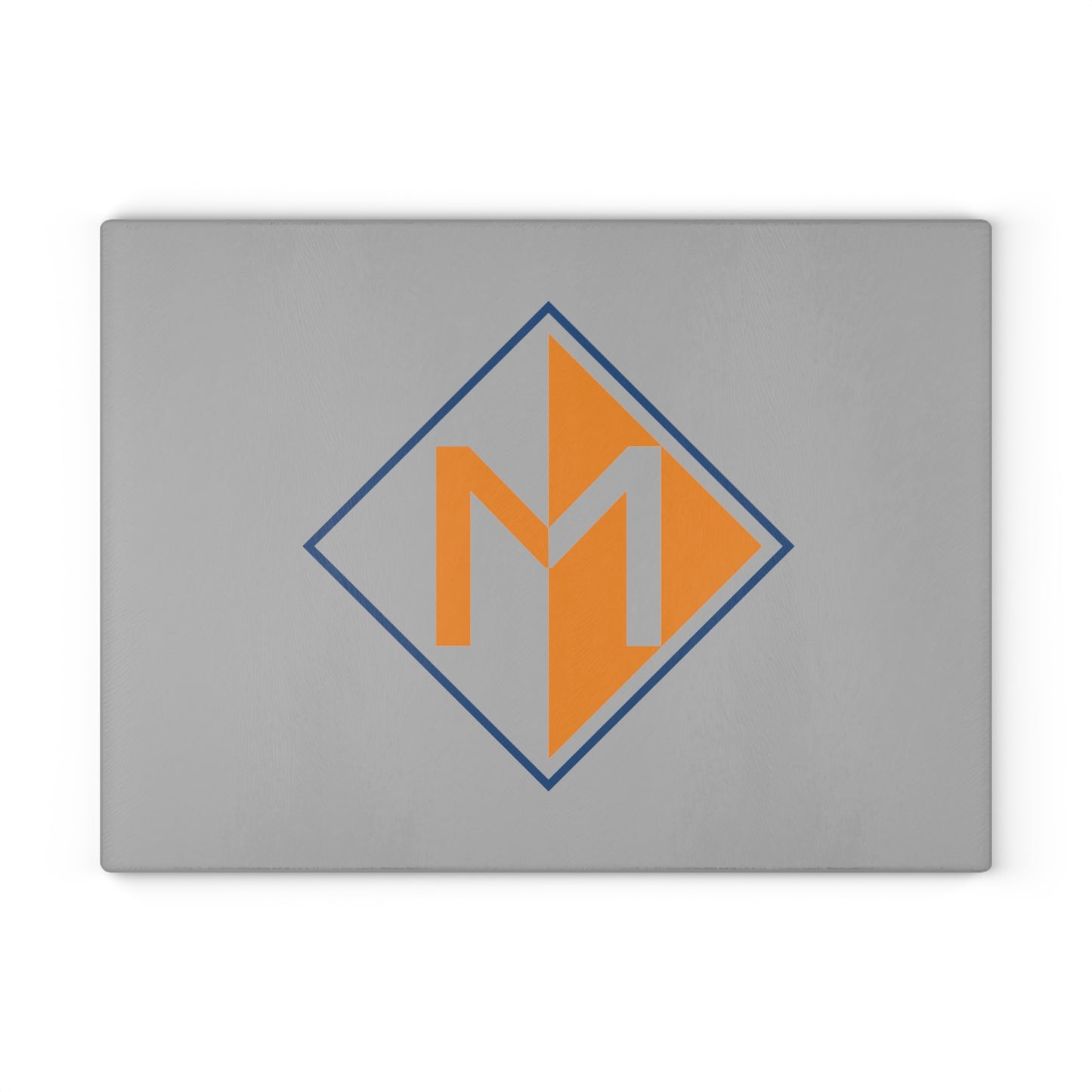 Meicher - Grey Glass Cutting Board Logo Only