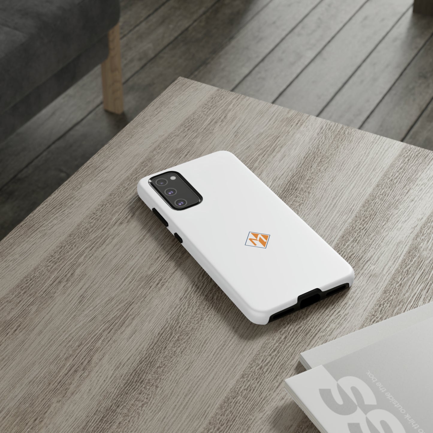 Meicher Small Logo White - Tough Cases