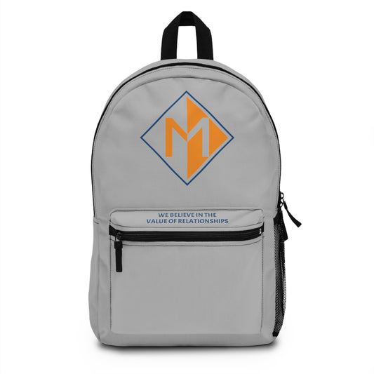 Meicher - Grey Logo Only Backpack