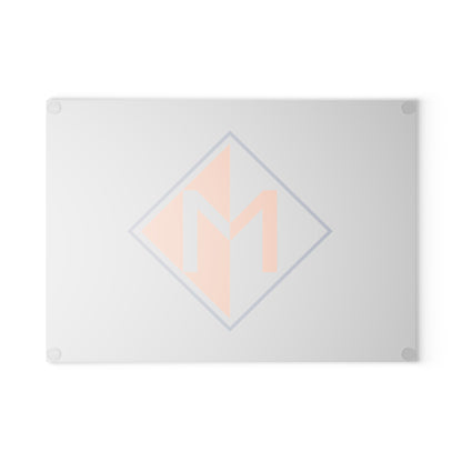 Meicher - Grey Glass Cutting Board Logo Only