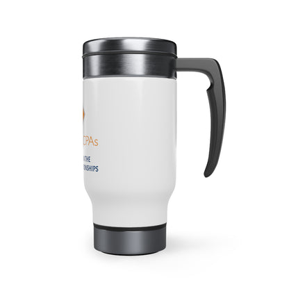 Meicher - Stainless Steel Travel Mug with Handle, 14oz