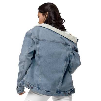 Meicher - Women's Denim Sherpa Jacket